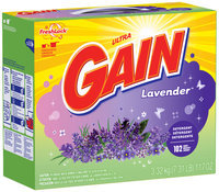 Gain® Ultra Lavender with FreshLock Powder Laundry Detergent 117 oz. Box