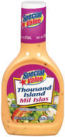 Special Value Thousand Island Dressing 16 Oz Plastic Bottle