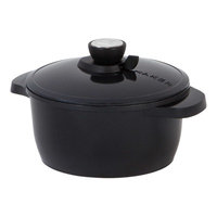 Maker Homeware SmartSteam 3 QT Classic Cookware Color: Black