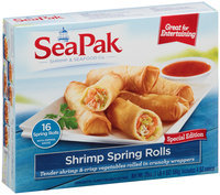 SeaPak™ Shrimp Spring Rolls with Dipping Sauce 20 oz. Box