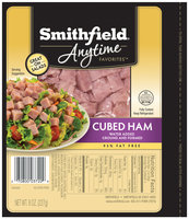 Smithfield® Anytime Favorites™ Cubed Ham 8 oz. Pack