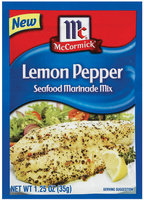 McCormick® Golden Dipt® Lemon Pepper Seafood Marinade Mix