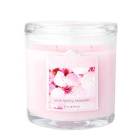 Fragranced in-line Container CC008.1915 8oz. Oval Pink Cherry Blossom