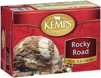Kemps Rocky Road Ice Cream 1.75 Qt Carton
