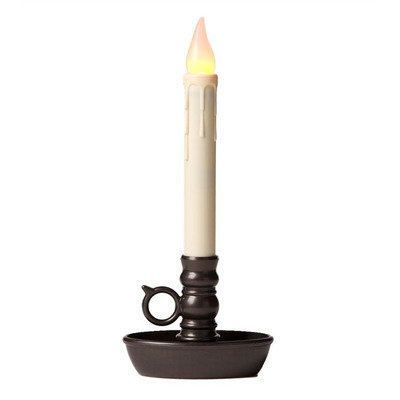 Plow & Hearth Flameless Candle Set (Set of 4) Finish: Bronze
