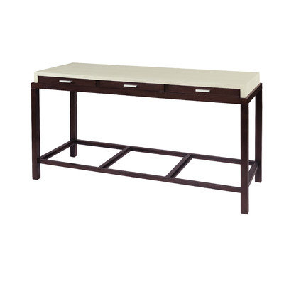 Allan Copley Designs 3403-03 Spats 3 Drawer Rectangular Console Table in Espresso