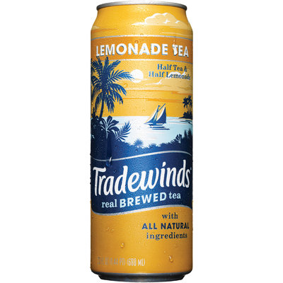 Tradewinds Lemonade Tea 23 fl. oz. Can