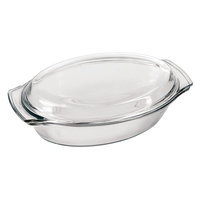 Marinex 1.7-qt. Glass Small Oval Casserole Lid