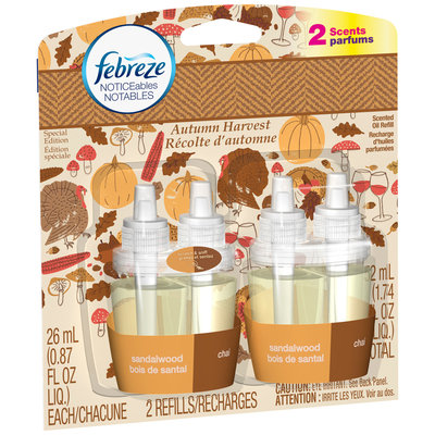 Noticeables Febreze Noticeables Autumn Harvest Air Freshener (2 Count, 52 ml)