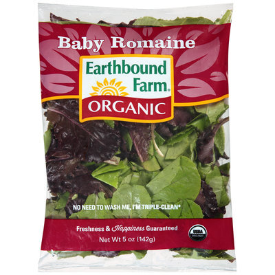 Earthbound Farm® Organic Baby Romaine 5 oz. Bag