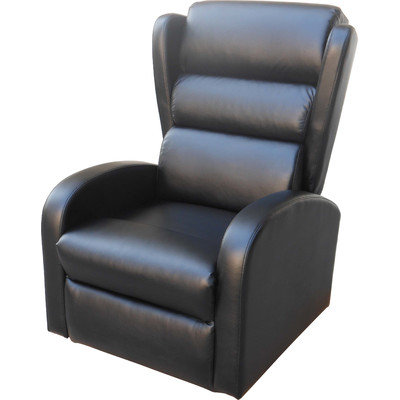 Icomfort Faux Leather Zero Gravity Massage Chair with Ottoman