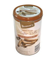 Benton's® Creme Filled Wafer Rolls Chocolate Hazelnut