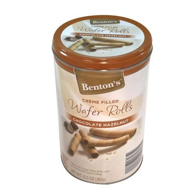 Benton's® Creme Filled Wafer Rolls Chocolate Hazelnut