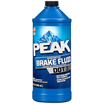 Peak® DOT 3 Synthetic Brake Fluid 32 fl. oz. Bottle