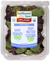 Earthbound Farm® Organic Half & Half Baby Spinach/Baby Butter Lettuce