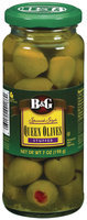 B&G Spanish Style Queen Stuffed Olives 7 Oz Jar