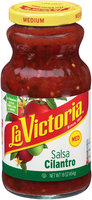 La Victoria® Medium Cilantro Salsa 16 oz. Jar