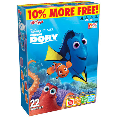 Kellogg's® Disney Pixar Finding Dory Assorted Fruit Flavored Snacks 22 ct Box