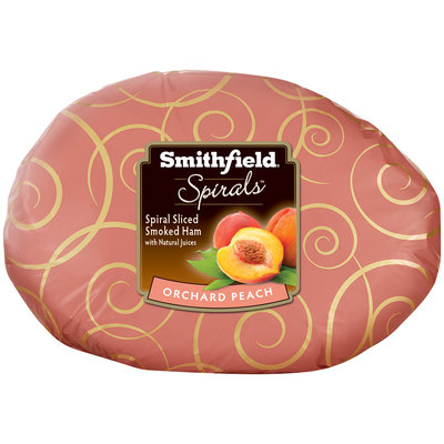 Smithfield® Spirals™ Orchard Peach Spiral Sliced Smoked Ham