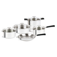 Cristel Mutine Stainless Steel 13-Piece Cookware Set