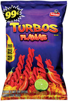 Sabritas Turbos Flamas 99 Cent Corn Snacks 2.875 Oz Bag