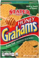 Stater Bros.® Honey Grahams Low Fat Graham Crackers 14.4 oz. Box
