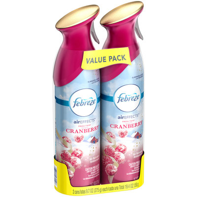 Air Effects Febreze Air Effects Fresh Twist Cranberry Air Freshener (2 Count, 19.4 oz)