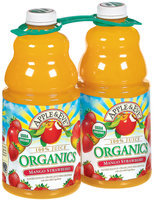 Apple & Eve Organics Mango Strawberry 64 Oz 100% Juice 2 Ct Plastic Bottles