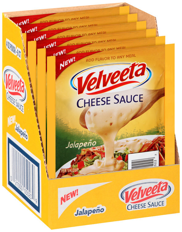 Velveeta Jalapeno Cheese Sauce 64 oz. Pouches Display Reviews 2019
