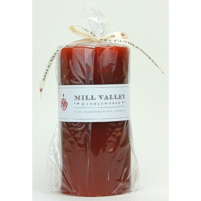 Mill Valley Candleworks Pumpkin Spice Scented Pillar Candle Size: 6