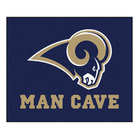 Sls Mats Fan Mats FAN-14375 St. Louis Rams NFL Man Cave Tailgater Floor Mat - 60in x 72in