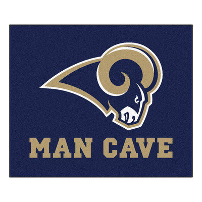 Sls Mats Fan Mats FAN-14375 St. Louis Rams NFL Man Cave Tailgater Floor Mat - 60in x 72in