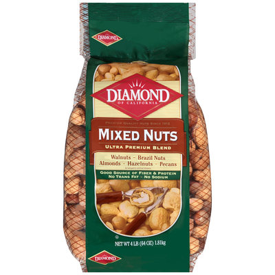 Diamond of California® Ultra Premium Blend Mixed Nuts 4 lb. Bag