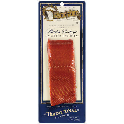 Echo Falls® Alaska Sockeye Smoked Salmon 4 oz. Package