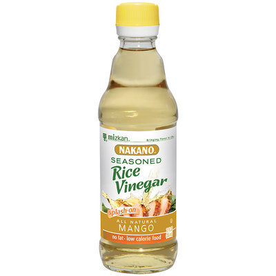 Nakano Mango Seasoned Rice Vinegar 12 oz. Glass Bottle