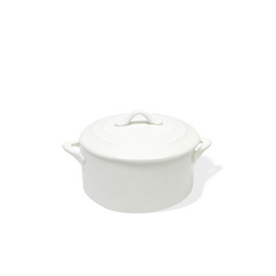 Maxwell & Williams White Basics Oven Chef Round Mini Casserole Capacity: 20.5 Ounce
