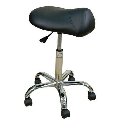 Oakworks Professional Saddle Stool Color: Heron