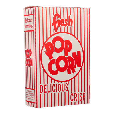 Snappy Popcorn Close-Top Popcorn Box Size: 3E