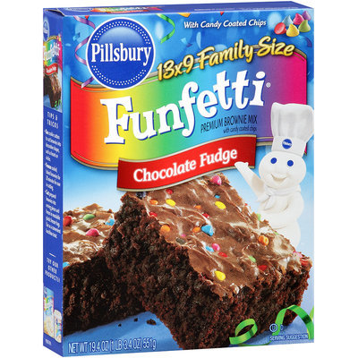 Pillsbury Funfetti® Chocolate Fudge Premium Brownie Mix
