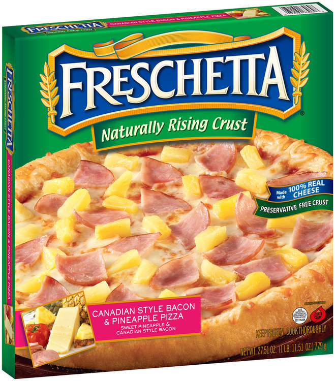 Freschetta® Naturally Rising Crust Canadian Style Bacon & Pineapple