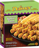 Delimex® Beef & Cheese Rolled Tacos 23 oz. Box