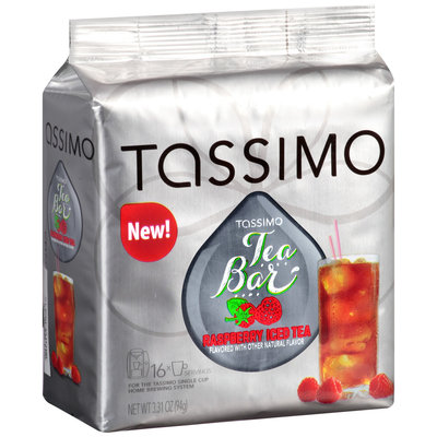 Tassimo Tea Bar Raspberry Iced Tea T Discs 16 ct. Bag