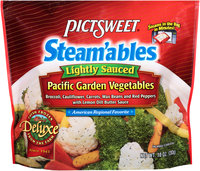 Pictsweet® Steam'ables® Deluxe Lightly Sauced Pacific Garden Vegetables 10 oz. Bag