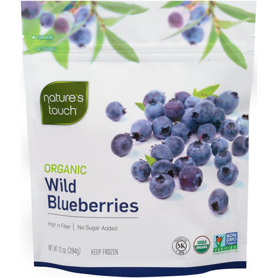 Nature's Touch™ Organic Wild Blueberries 10 oz. Stand-Up Bag