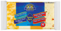 Crystal Farms® Variety Pack Cheese 16 oz. Brick