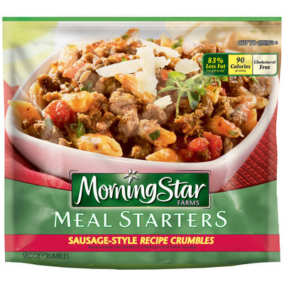 MorningStar Farms® Meal Starters® Sausage-Style Recipe Crumbles® Veggie Crumbles 12 oz. Bag