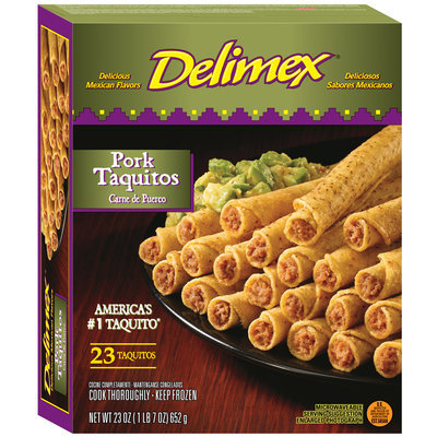 Delimex® Pork Taquitos 23 ct Box
