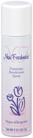 New Freshness Feminine Deodorant Spray 2 Oz Aerosol Can