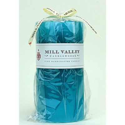 Mill Valley Candleworks Floral Seaside Scented Pillar Candle Size: 6