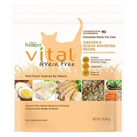 Freshpet® Vital® Grain Free CHICKEN & OCEAN WHITEFISH CAT FOOD RECIPE WITH CARROTS, EGGS & SPINACH